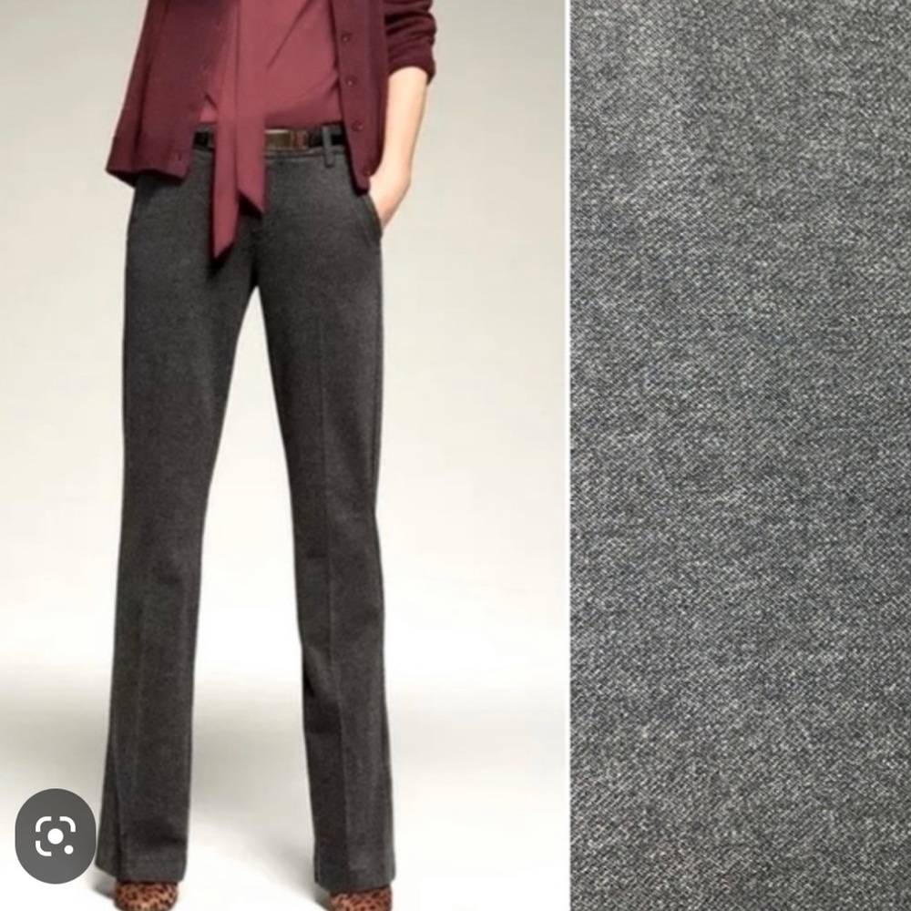 CAbi 3574R Charcoal Gray Trouser Pants Sz 4